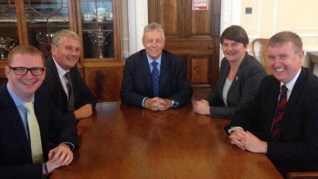 DUP ministerial team