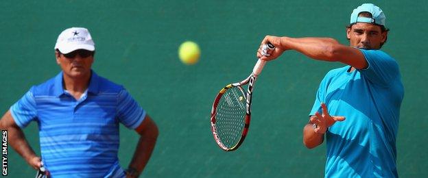 Toni Nadal & Rafael Nadal