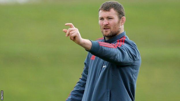 Munster second row Donnacha Ryan