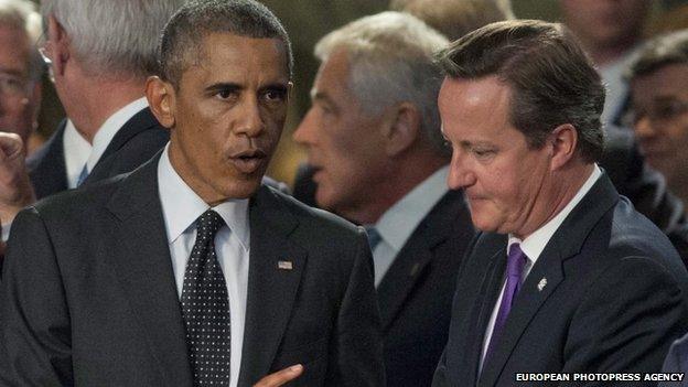 Barack Obama and David Cameron