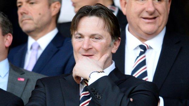 Rangers director Sandy Easdale