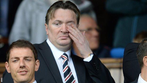 Rangers director Sandy Easdale