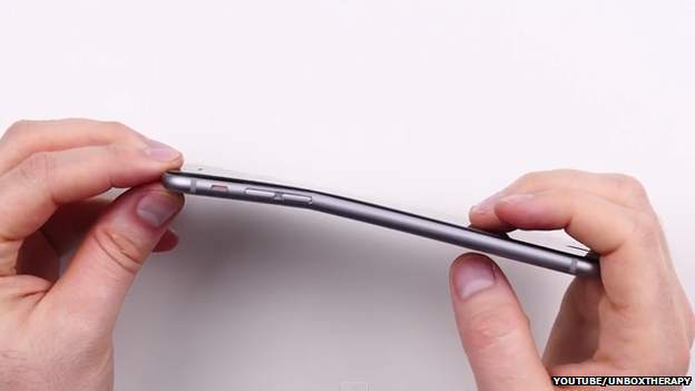 Bent iPhone