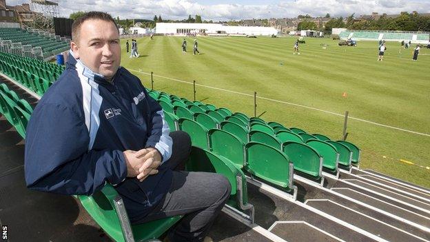 Cricket Scotland chief executive Roddy Smith