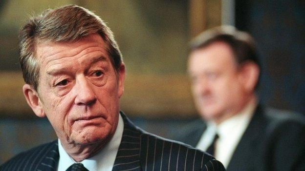 John Hurt as Alan Clark