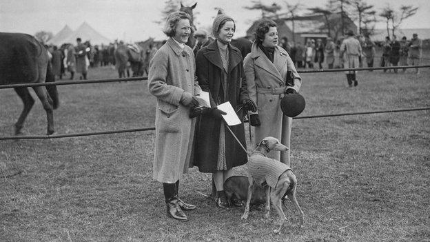 Pamela Herman Hodge, Deborah Cavendish the Dowager Duchess of Devonshire and Lady Margaret Ogilvy