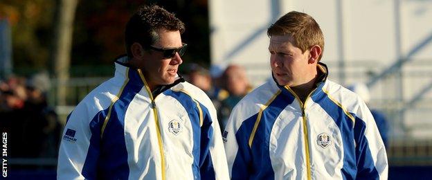 Lee Westwood in conversation with Stephen Gallacher