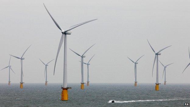 Offshore wind turbines