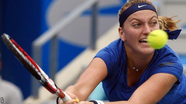 Petra Kvitova beats Caroline Garcia in the Wuhan Open