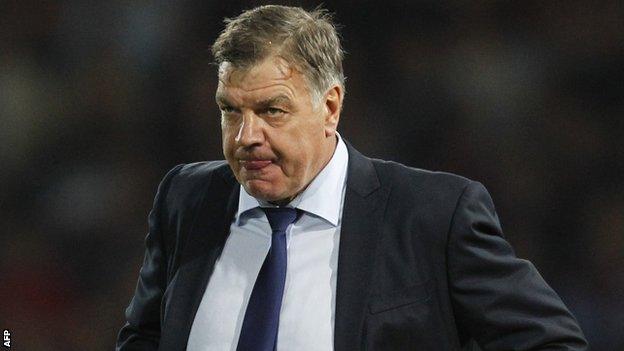 West Ham United manager Sam Allardyce