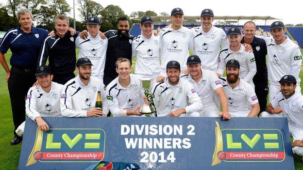 Hampshire celebrate