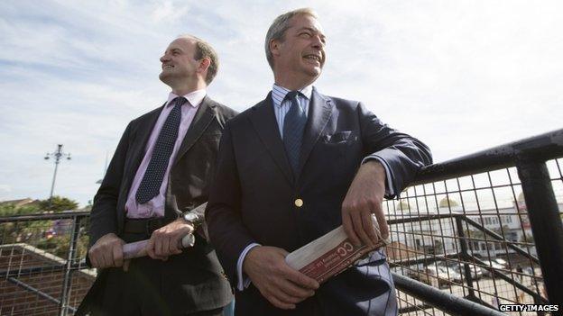 Douglas Carswell and Nigel Farage