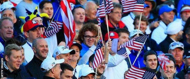 Spectators at Gleneagles