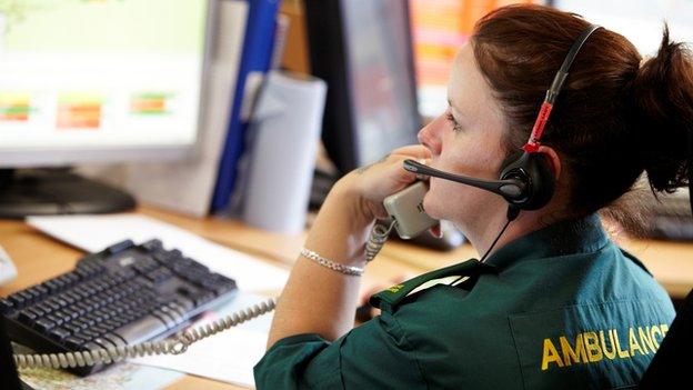 Secamb control room