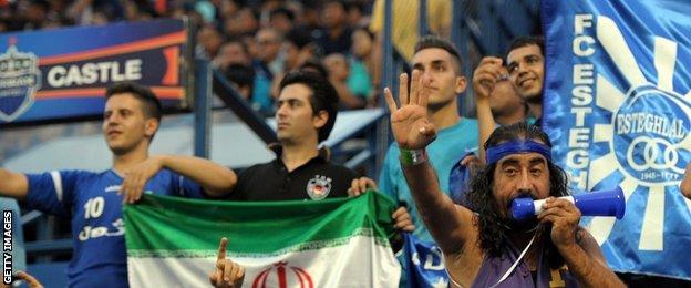 Esteghlal fans