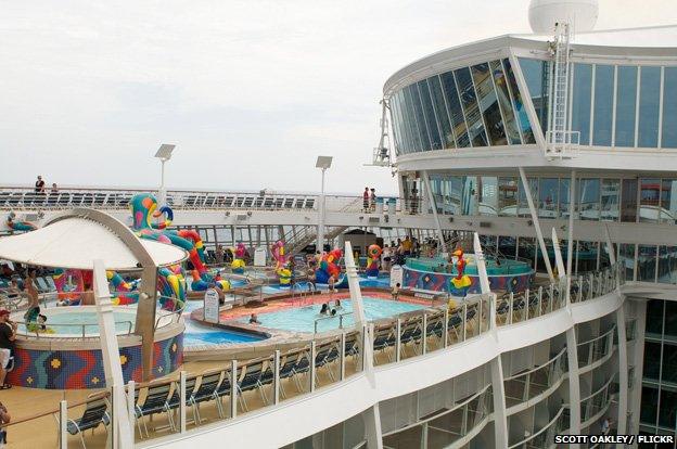 Allure of the Sea, pools