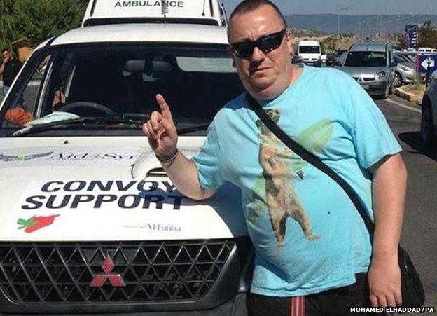 Alan Henning in Syria