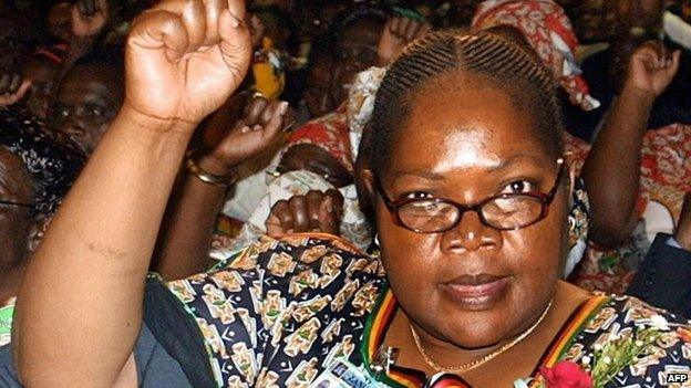 Joyce Mujuru in 2004