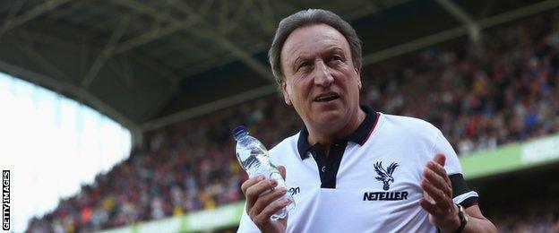 Crystal Palace manager Neil Warnock