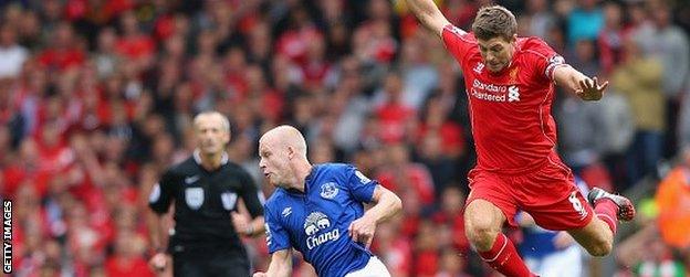 Steven Naismith (left) and Steven Gerrard