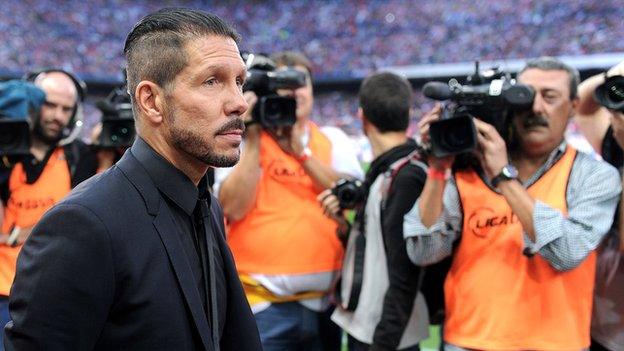 Atletico coach Diego Simeone