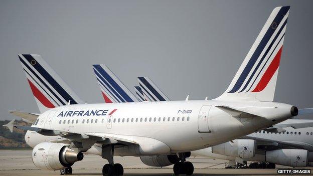 Air France planes