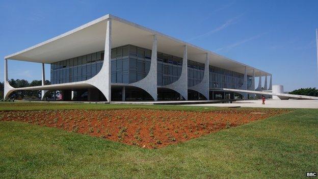 Presidential palace Brasilia