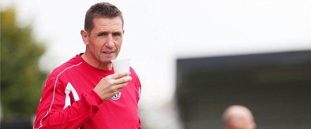 Crusaders manager Stephen Baxter