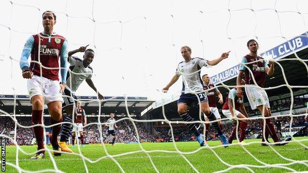 West Brom v Burnley