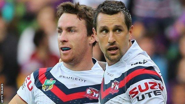 James Maloney and Mitchell Pearce