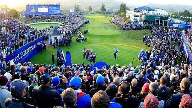 Ryder Cup crowds