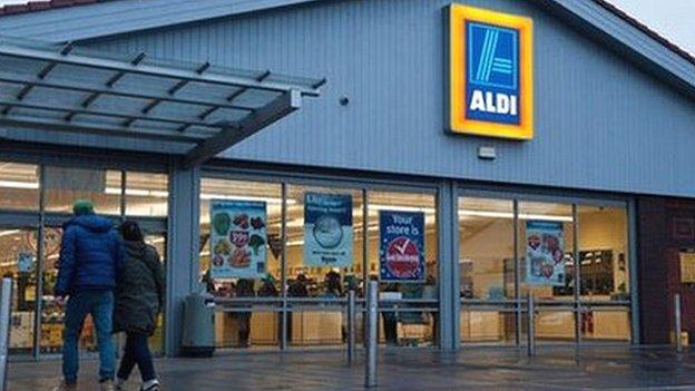 Aldi store