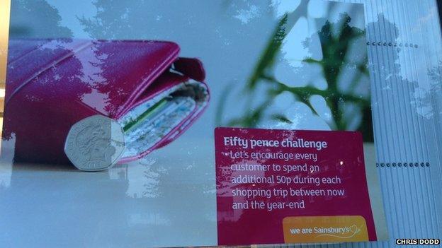 The Sainsbury's poster