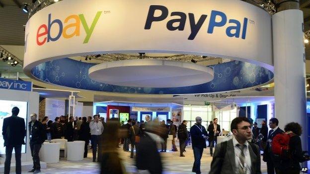 ebay PayPal signs