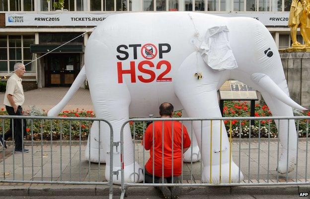 HS2 Protest