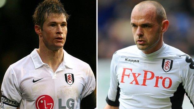 Brian McBride and Danny Murphy