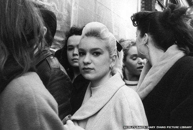 Youngsters in Camden, London in 1989