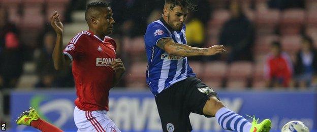 Wigan v Nottingham Forest