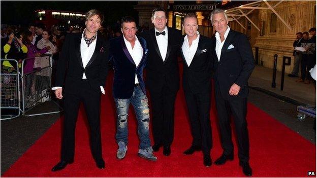 Spandau Ballet at premiere