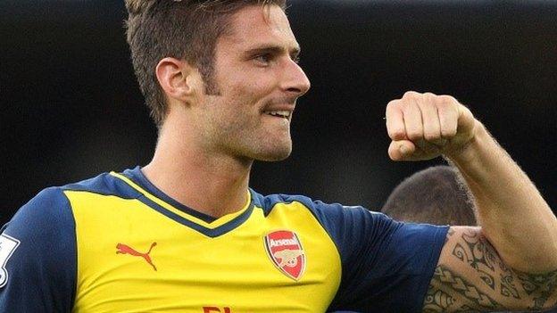 Arsenal's Olivier Giroud