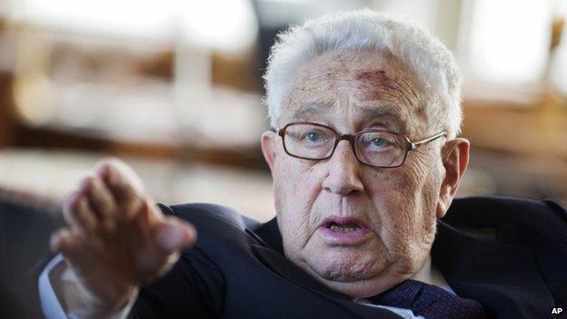 Former US Secretary of State Henry Kissinger (June 2013)