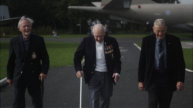 Left to right: Lawrence Toft, Jim Mckenzie-Leith, David Lambert.