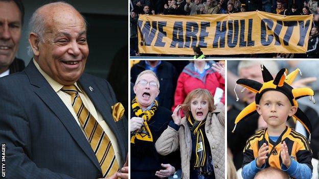 Assem Allam and Hull City fans