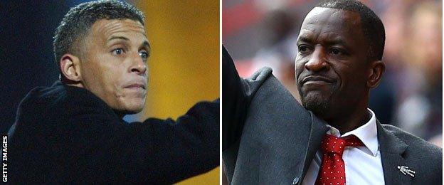 Keith Curle and Chris Powell