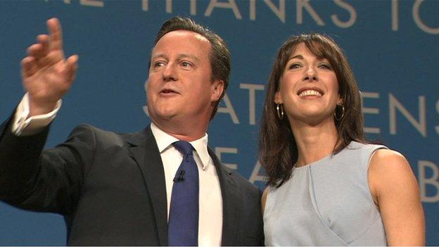 David and Samantha Cameron