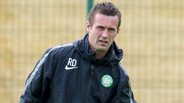 Celtic manager Ronny Deila