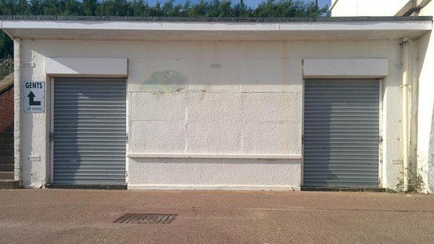 Removed Banksy in Clacton