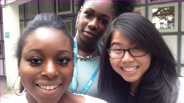 Abigal, Aisha and Hayley