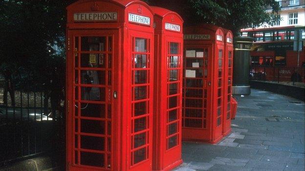 Telephone boxes