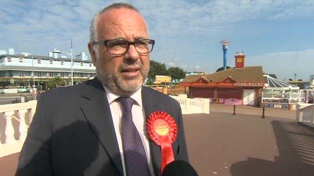 Tim Young, the Labour candidate for Clacton